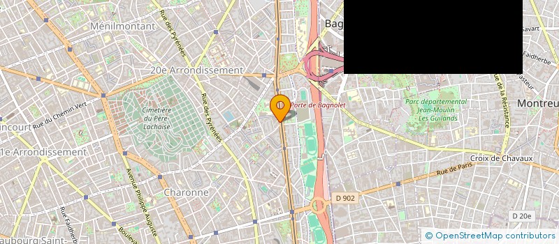 localisation de l'entreprise MONSIEUR VINCENT PHEMIUS  PARIS