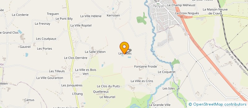 localisation de l'entreprise MONSIEUR VINCENT PHILIPPE  LAMBALLE-ARMOR