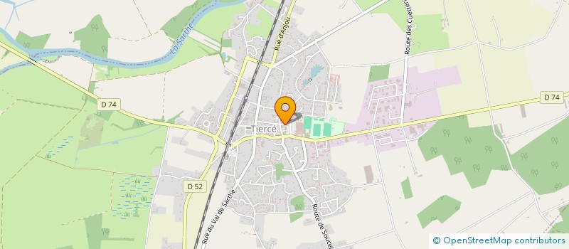 localisation de l'entreprise MONSIEUR VINCENT PHILIPPE  TIERCE