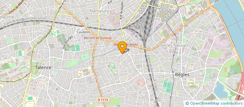 localisation de l'entreprise MONSIEUR VINCENT PHILIPPE à BEGLES