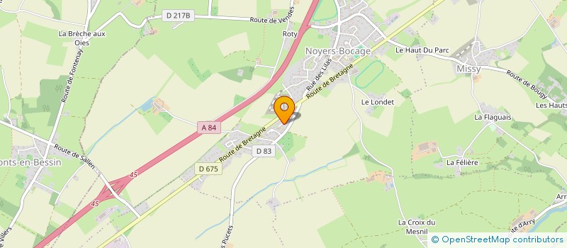 localisation de l'entreprise MONSIEUR VINCENT PHILIPPE  THUE ET MUE