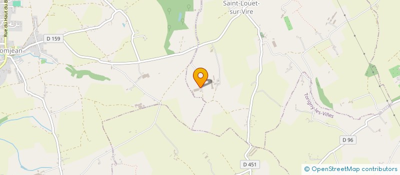 localisation de l'entreprise MONSIEUR VINCENT PICOT  SAINT-LOUET-SUR-VIRE