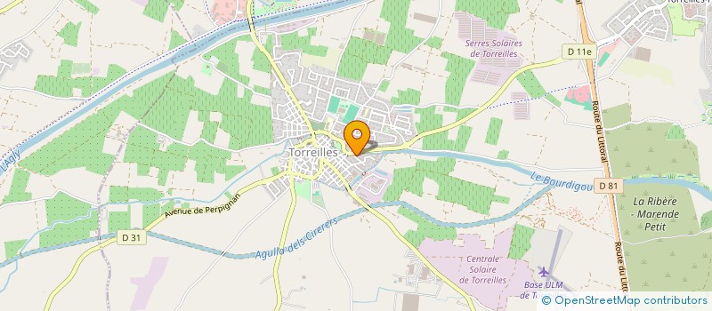 localisation de l'entreprise MONSIEUR VINCENT PICOU  TORREILLES