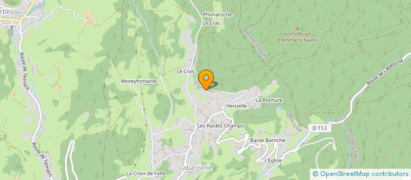 localisation de l'entreprise MONSIEUR VINCENT PIERRE  LABAROCHE