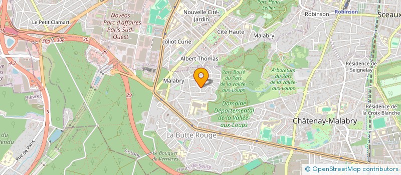 localisation de l'entreprise MONSIEUR VINCENT PIERRE CARENZI  CHATENAY-MALABRY