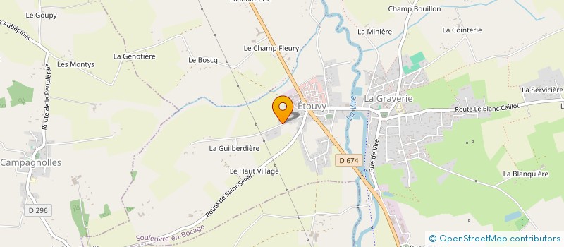 localisation de l'entreprise MONSIEUR VINCENT PILARD  SOULEUVRE EN BOCAGE