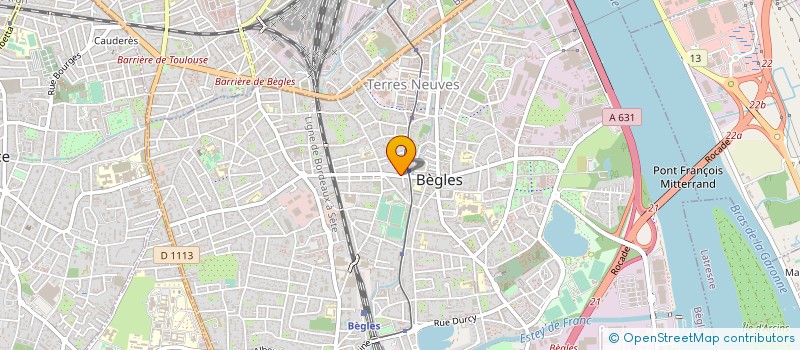 localisation de l'entreprise MONSIEUR VINCENT PILLET à BEGLES
