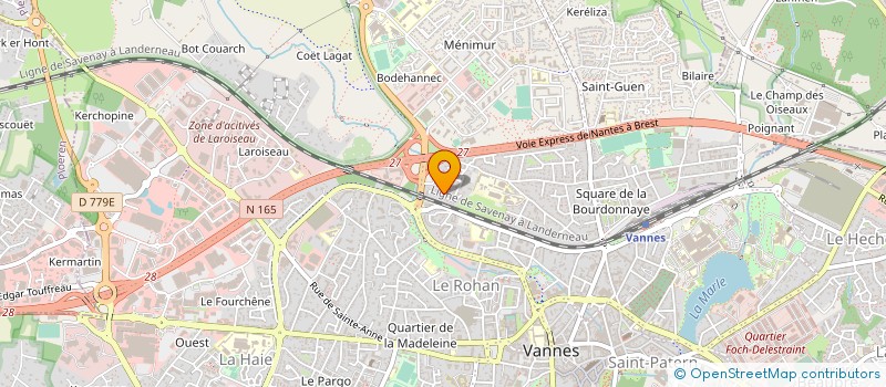 localisation de l'entreprise MONSIEUR VINCENT PINON à VANNES