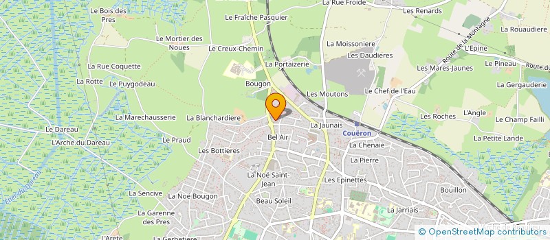 localisation de l'entreprise MONSIEUR VINCENT PINSON à COUERON