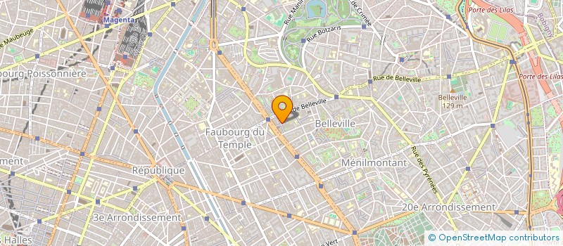 localisation de l'entreprise MONSIEUR VINCENT PIROT  PARIS