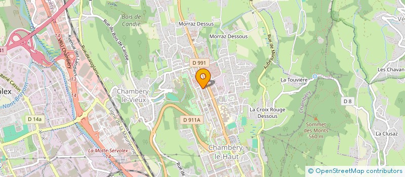 localisation de l'entreprise MONSIEUR VINCENT PITINO à CHAMBERY