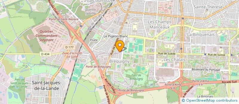 localisation de l'entreprise MONSIEUR VINCENT PITOIS à RENNES