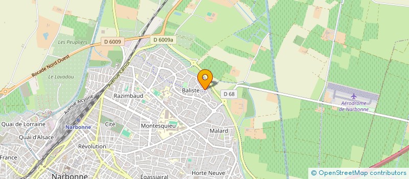 localisation de l'entreprise MONSIEUR VINCENT PLESSIS  NARBONNE