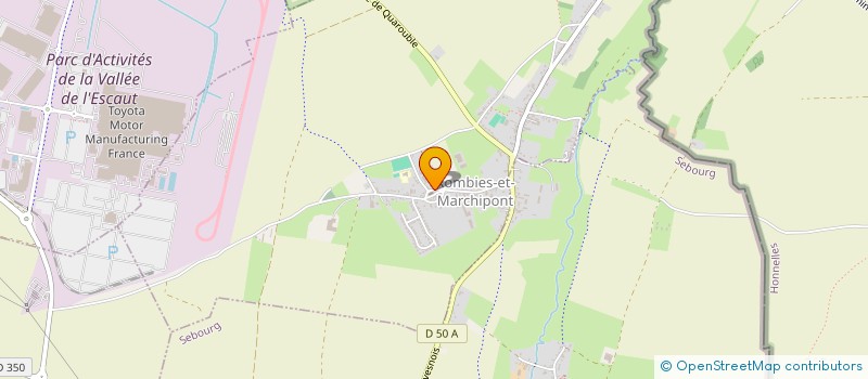localisation de l'entreprise MONSIEUR VINCENT PLICHON  ROMBIES-ET-MARCHIPONT