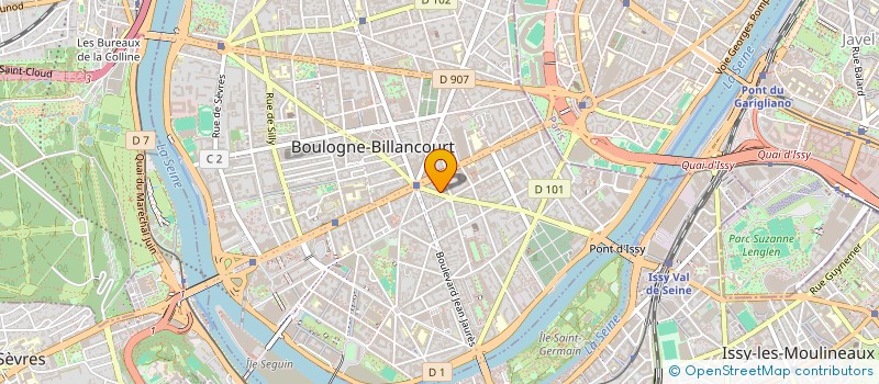 localisation de l'entreprise MONSIEUR VINCENT POCHULU à BOULOGNE-BILLANCOURT