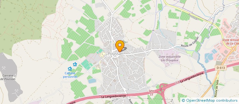 localisation de l'entreprise MONSIEUR VINCENT POILLERAT  POUSSAN