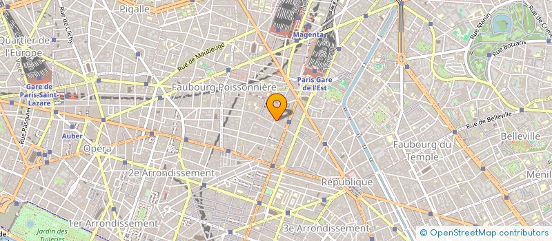 localisation de l'entreprise MONSIEUR VINCENT POIRIER  PARIS