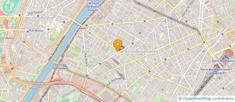 localisation de l'entreprise MONSIEUR VINCENT POLACK  PARIS