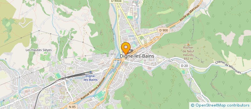 localisation de l'entreprise MONSIEUR VINCENT POLEWICZ à DIGNE-LES-BAINS