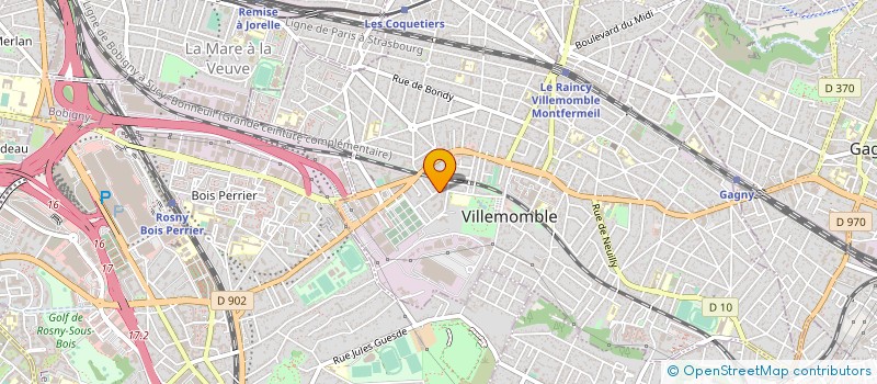 localisation de l'entreprise MONSIEUR VINCENT POLIN  VILLEMOMBLE