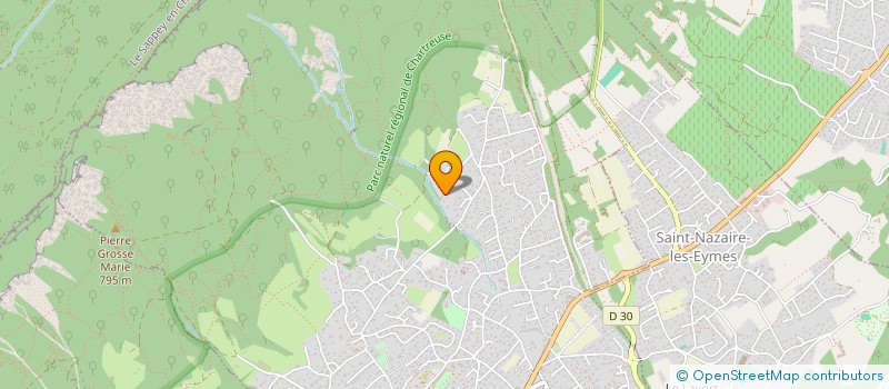 localisation de l'entreprise MONSIEUR VINCENT POLLET  SAINT-ISMIER