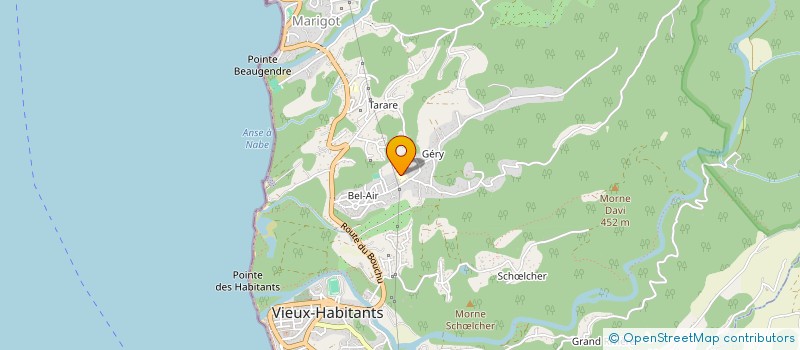 localisation de l'entreprise MONSIEUR VINCENT POMMIER  VIEUX-HABITANTS