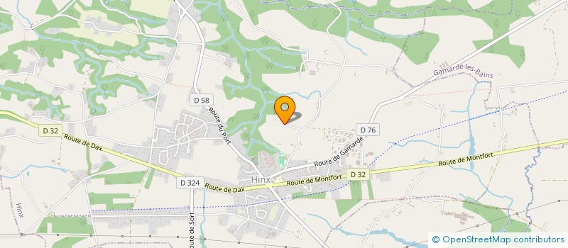 localisation de l'entreprise MONSIEUR VINCENT PONS  HINX