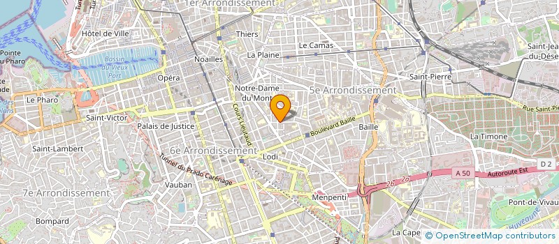 localisation de l'entreprise MONSIEUR VINCENT PONSAILLE à MARSEILLE