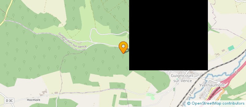 localisation de l'entreprise MONSIEUR VINCENT PONSART  GUIGNICOURT SUR VENCE