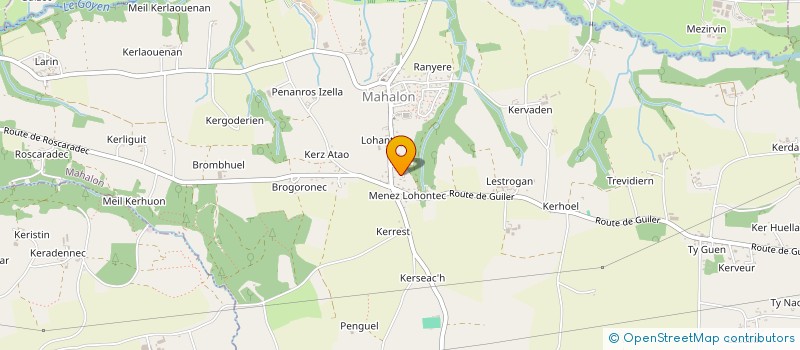 localisation de l'entreprise MONSIEUR VINCENT PORCHER  MAHALON