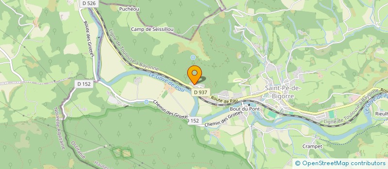 localisation de l'entreprise MONSIEUR VINCENT PORCHERON  SAINT-PE-DE-BIGORRE