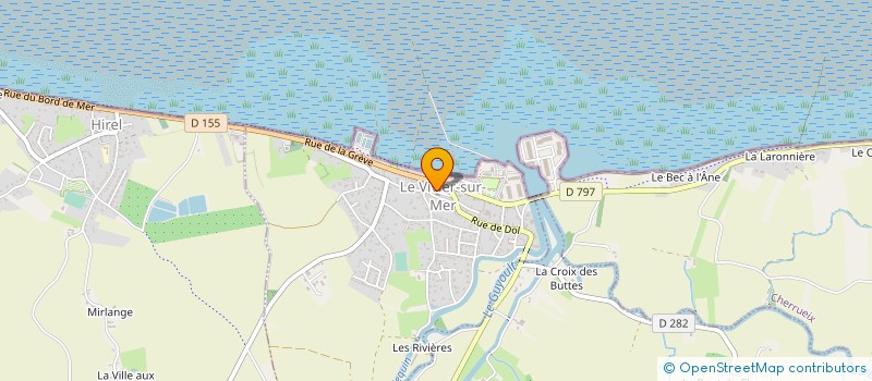 localisation de l'entreprise MONSIEUR VINCENT PORRES à LE VIVIER-SUR-MER