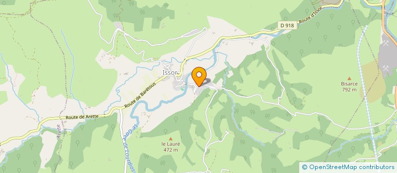 localisation de l'entreprise MONSIEUR VINCENT PORTELLO  ISSOR