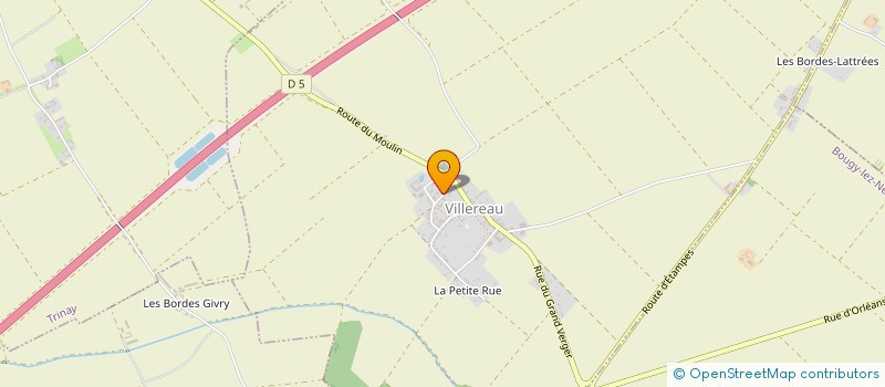 localisation de l'entreprise MONSIEUR VINCENT PORTHEAULT  VILLEREAU