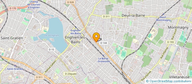 localisation de l'entreprise MONSIEUR VINCENT PORTIER  DEUIL-LA-BARRE