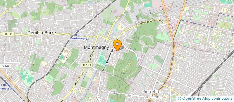 localisation de l'entreprise MONSIEUR VINCENT POTART  MONTMAGNY