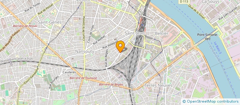 localisation de l'entreprise MONSIEUR VINCENT POUDAMPA  BORDEAUX