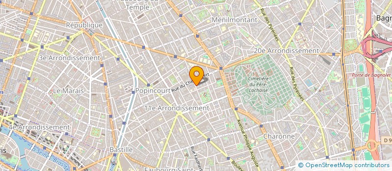 localisation de l'entreprise MONSIEUR VINCENT POUHE ELLONG EKOCK  PARIS