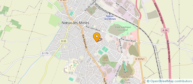 localisation de l'entreprise MONSIEUR VINCENT POUILLY  NUX-LES-MINES