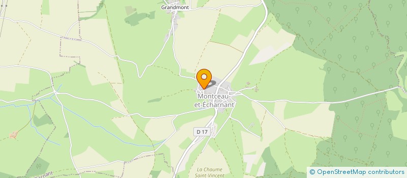 localisation de l'entreprise MONSIEUR VINCENT POULET  MONTCEAU-ET-ECHARNANT