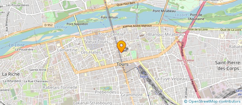 localisation de l'entreprise MONSIEUR VINCENT POUVESLE à TOURS