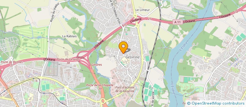 localisation de l'entreprise MONSIEUR VINCENT PRATS à LA CHAPELLE-SUR-ERDRE