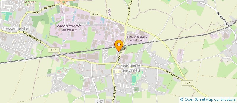 localisation de l'entreprise MONSIEUR VINCENT PREVOST  FEUQUIERES-EN-VIMEU