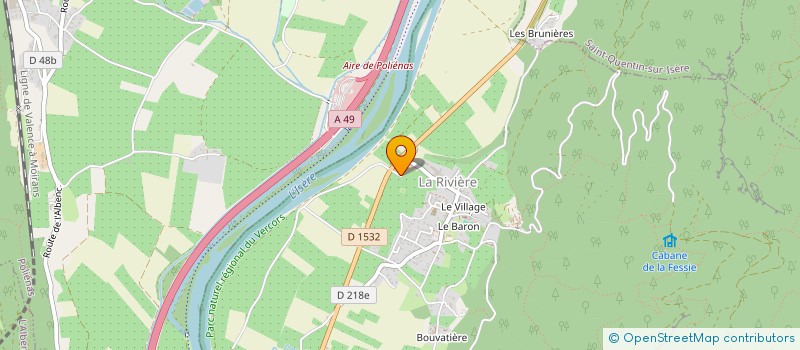 localisation de l'entreprise MONSIEUR VINCENT PREVOST  TULLINS