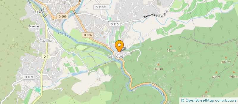 localisation de l'entreprise MONSIEUR VINCENT PRIMAULT  LAROQUE