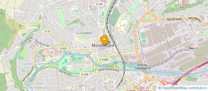 localisation de l'entreprise MONSIEUR VINCENT PRINA  MONTBELIARD
