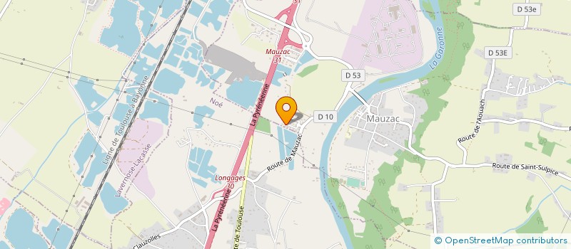 localisation de l'entreprise MONSIEUR VINCENT PRINGAULT  MAUZAC