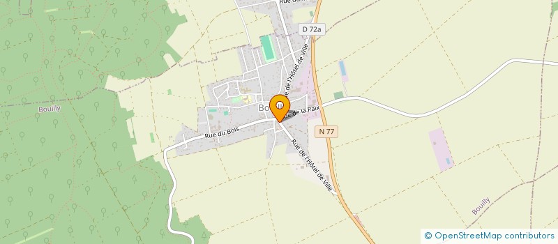 localisation de l'entreprise MONSIEUR VINCENT PROTIN  BOUILLY