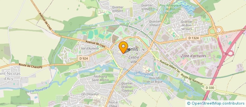 localisation de l'entreprise MONSIEUR VINCENT PRUVOST  BOREST