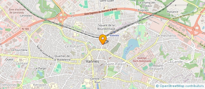 localisation de l'entreprise MONSIEUR VINCENT QUELO à VANNES